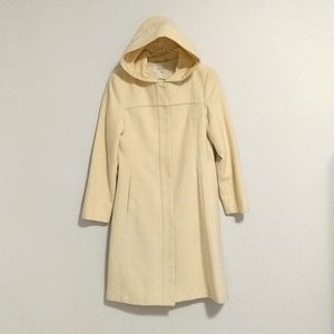 Talula Babaton Wool / Cashmere Coat, Size S, Cream Color